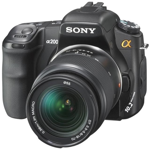 SONY デジタル一眼レフカメラ DSLR-A200 α200 18-70mm Sony DSLR-A200 10.2M + 18-70mm, B - CeX (IN): - Buy, Sell, Donate
